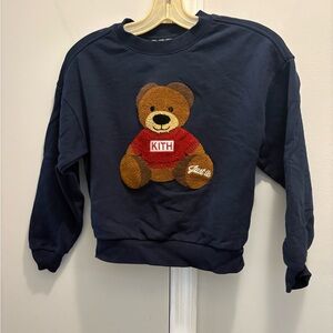 Kithmas Kids Teddy Nelson Crewneck - Nocturnal